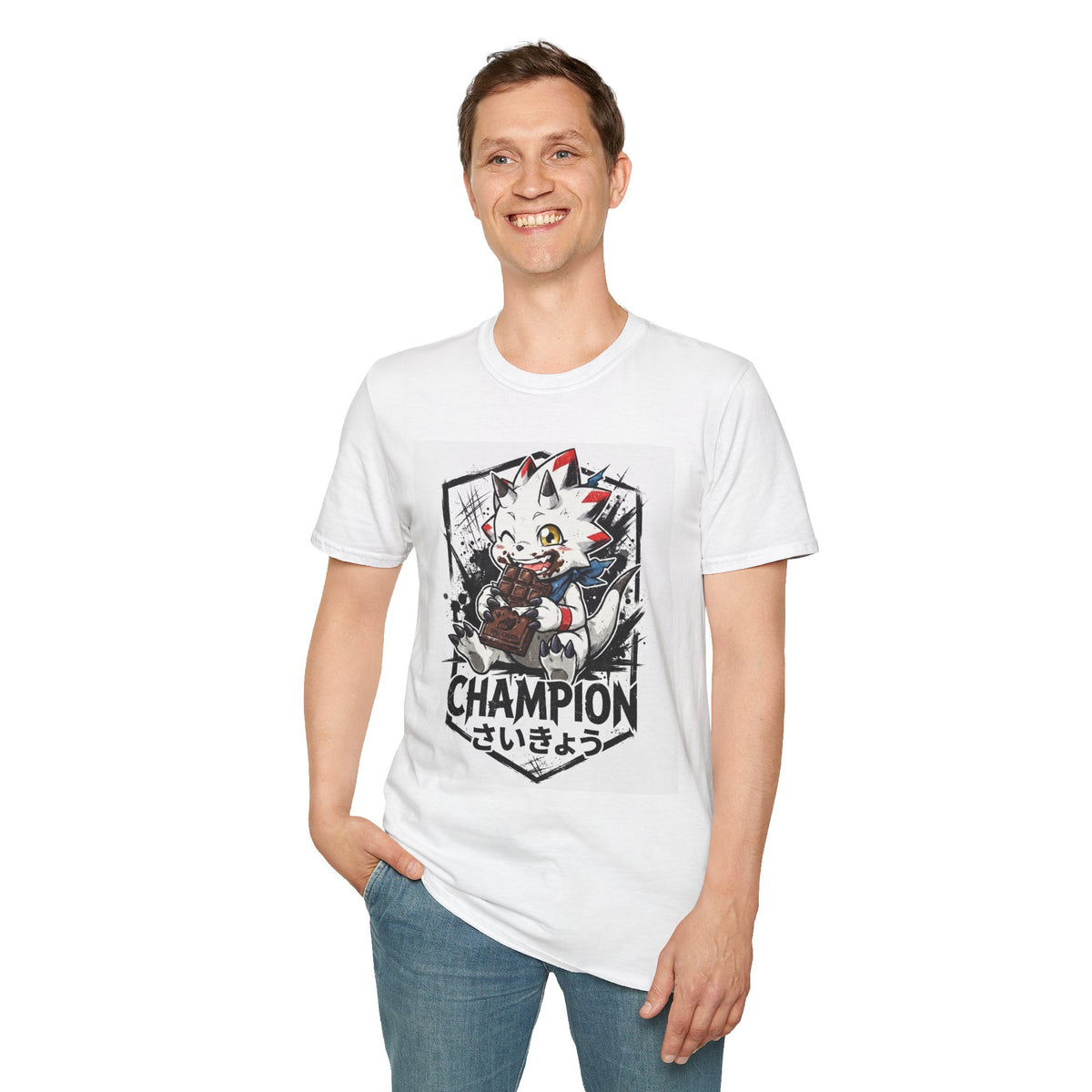#005 Gammamon “Champion” Unisex Softstyle T-Shirt