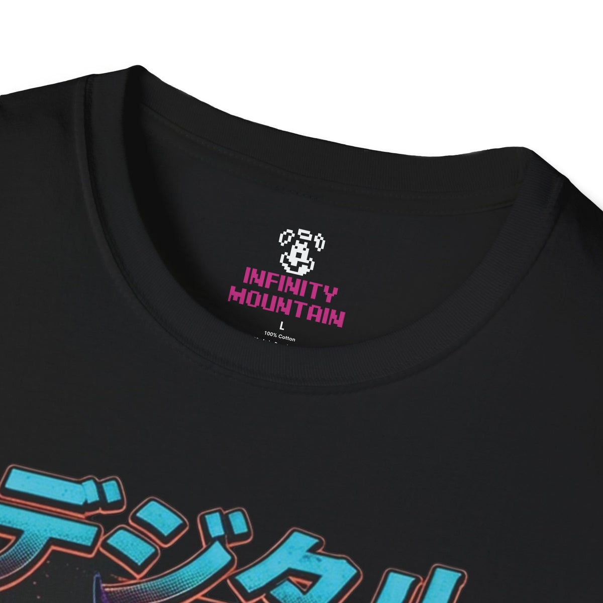 #8 Jurassic park x Digimon Unisex Softstyle T-Shirt
