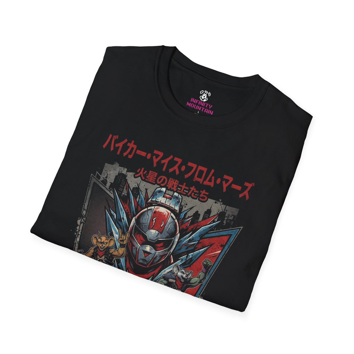 #9 Biker mice Unisex Softstyle T-Shirt