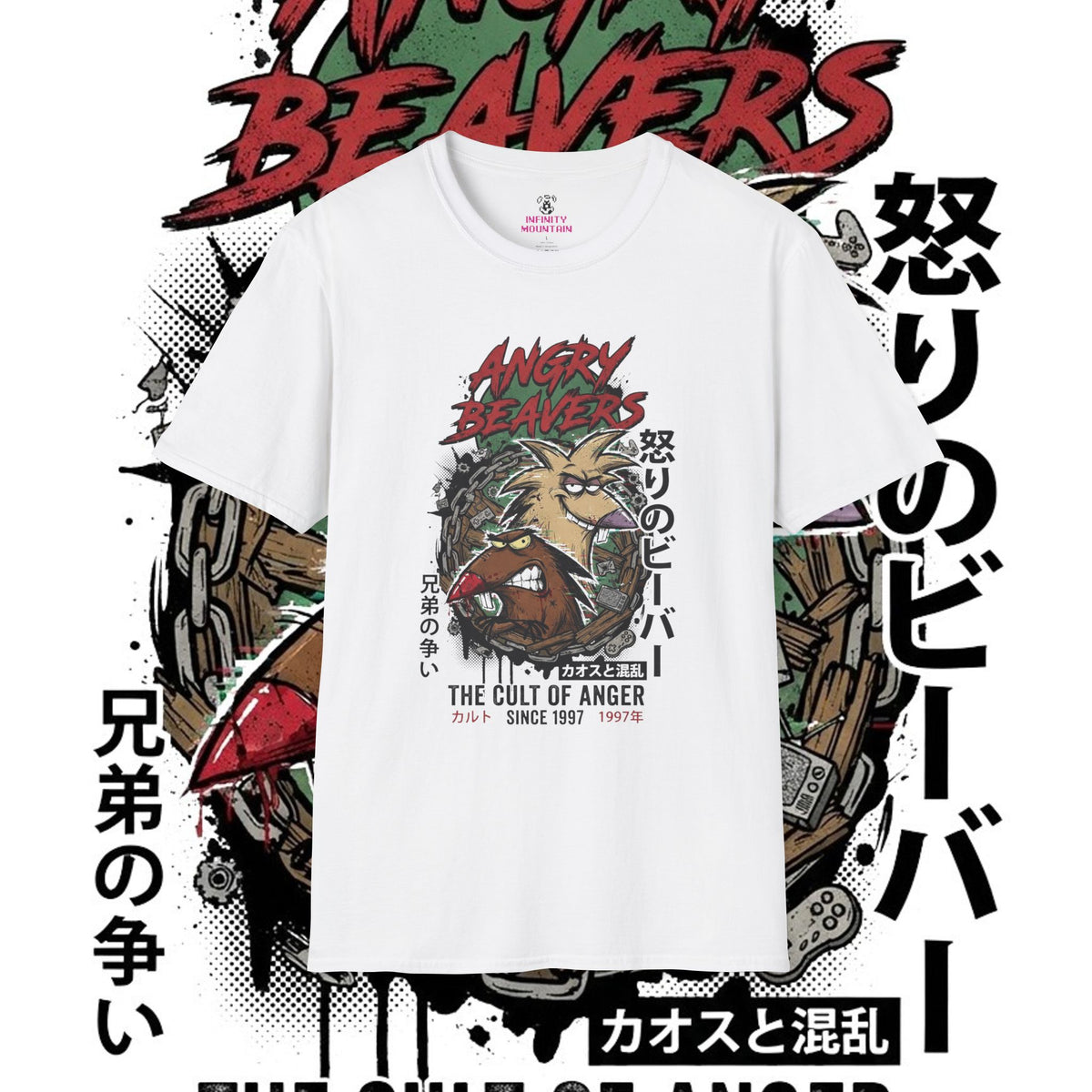 #18 Angry BeaversUnisex Softstyle T-Shirt
