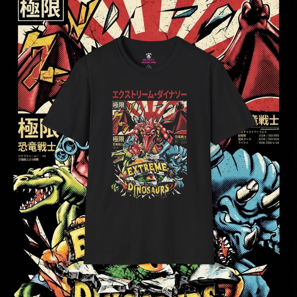 #11 Extreme Dinosaurs Unisex Softstyle T-Shirt
