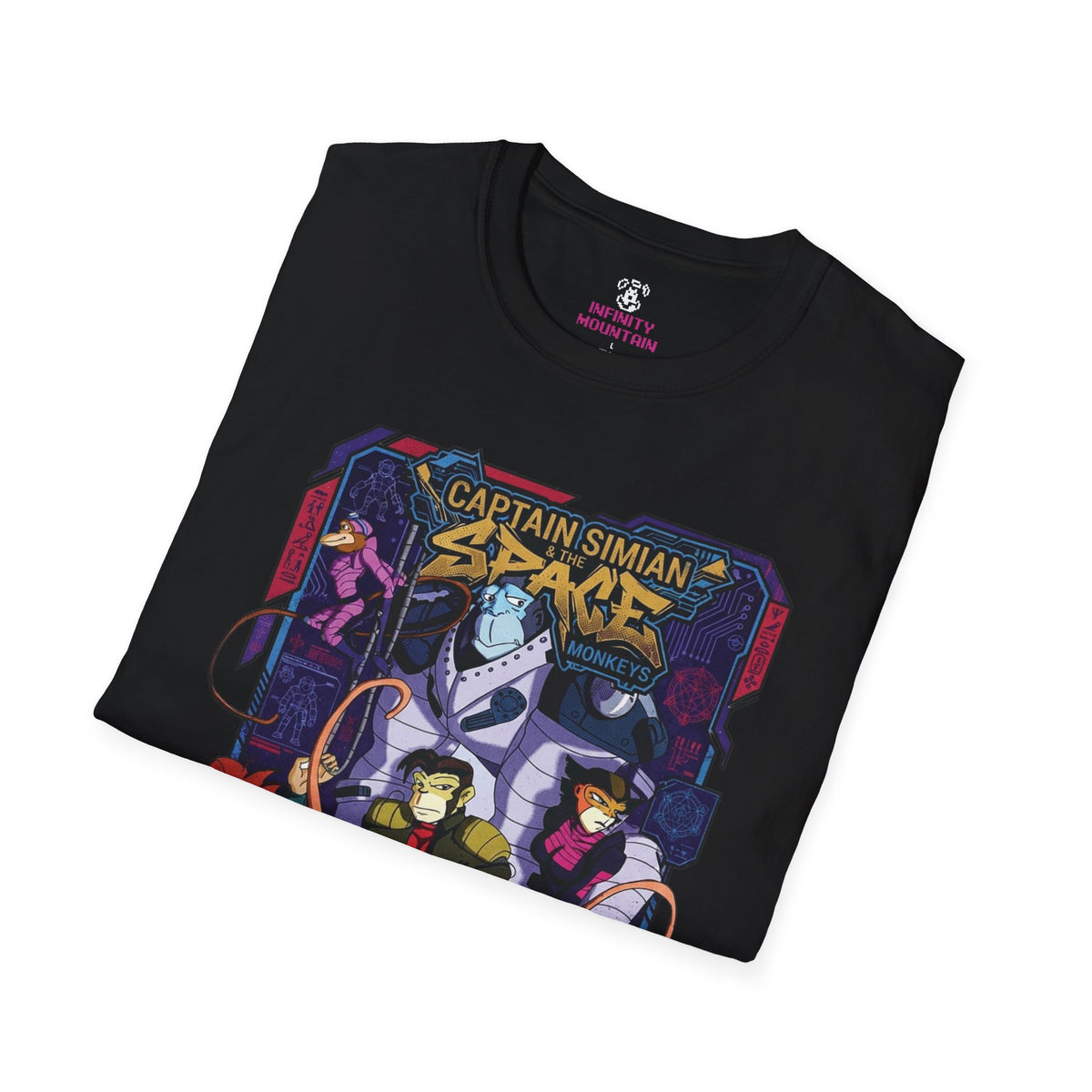 #6 Captain Simian Unisex Softstyle T-Shirt