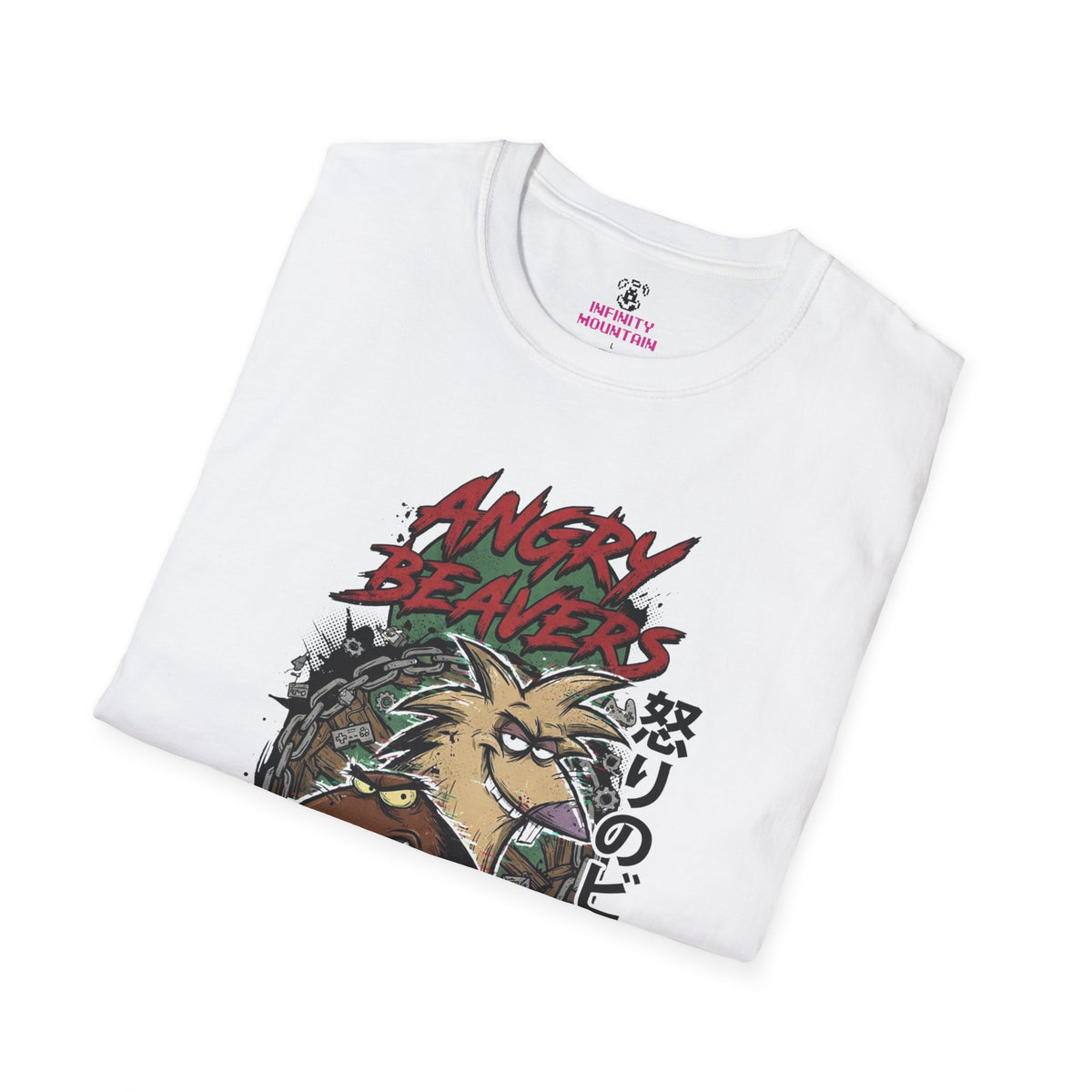 #18 Angry BeaversUnisex Softstyle T-Shirt