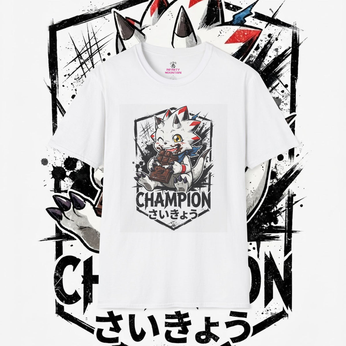 #005 Gammamon “Champion” Unisex Softstyle T-Shirt