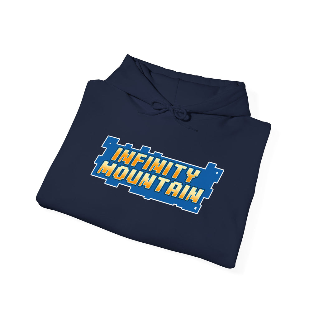 Infinity Mountain Digimon style Unisex Heavy Blend™ Hooded Sweatshirt
