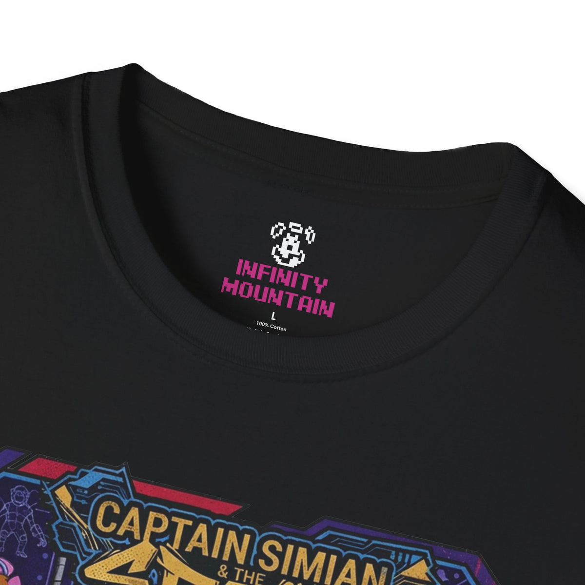 #6 Captain Simian Unisex Softstyle T-Shirt