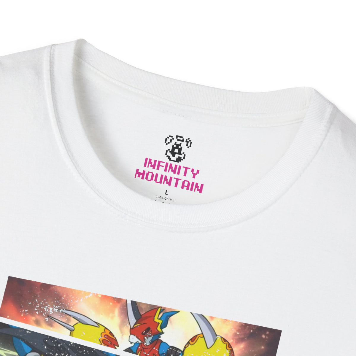 #001 Digimon 02 Armors of Unisex Softstyle T-Shirt